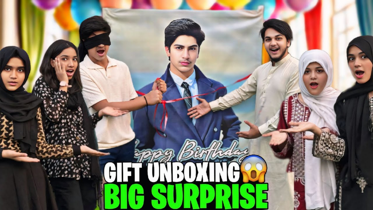 BIG SURPRISE FOR ABUBAKAR // GIFT UNBOXING // PASSPORT GUM GYA