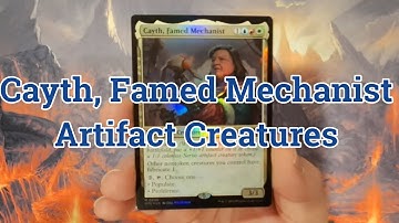 MTG Burgeoning Episode 1376:  Cayth Famed Mechanist Artifact Creatures Jumpstart Commander Cube Pack