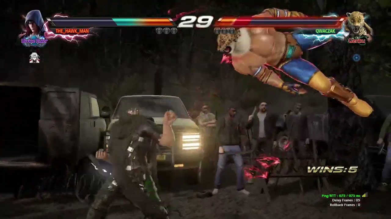 TEKKEN7 online Jin VS King