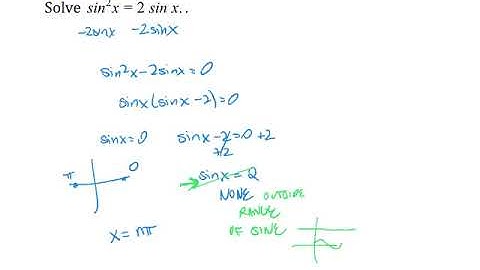 5 3 Day 1 Solving Trig Equations Factoring Ex 3 and 4