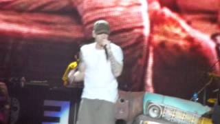 Eminem Sing For The Moment & Like Toy Soldiers Melbourne Australia 01/12/2011