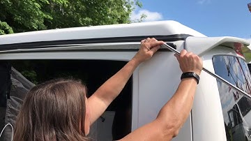 How To Attach a Campervan Driveaway Awning