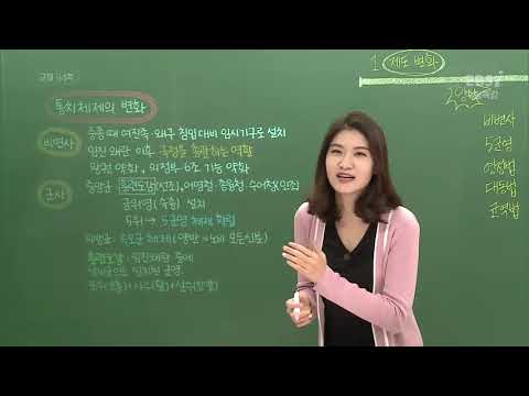 된 대동법|[2020 수능특강] 정선아 <strong>한국사</strong> - 11강 조선 후기의 정치 변동과 제도 개편  | EBSi 고교강의