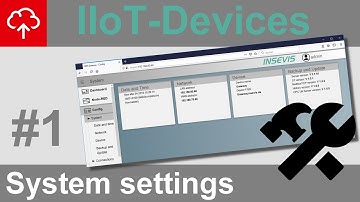 IIoT-Devices - System settings (english)