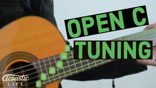 How To Play Guitar In Open C Tuning