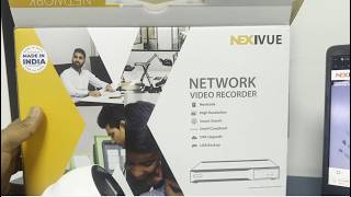 NEXIVUE NVR Initialization. How to add NEXIVUE Camera in NEXIVUE NVR and Online View on Mobile App.