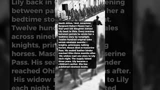 A Soldier Wrote His Daughter 1,200 Bedtime Stories #short #history #ww2