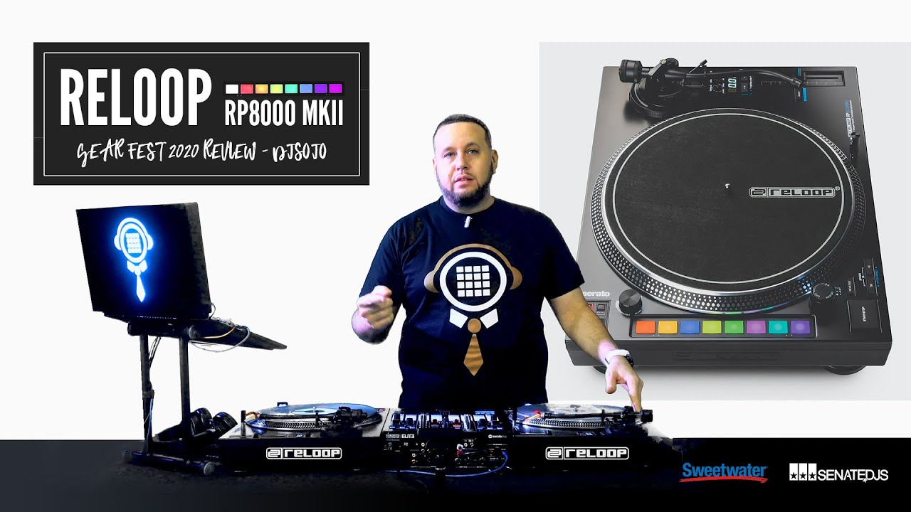 “The Most Advanced DJ Turntable Ever? 🔥 Reloop RP-8000 MK2 Full Review | Gear Fest 2020”