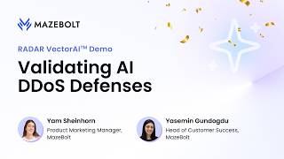 RADAR VectorAI Demo: Validating AI DDoS Defenses