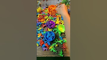 No Talking. Just Perfect Reverse Drops and Plastic Sounds 🌀 ASMR for Your Brain #marble #Reverse