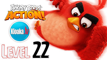 Angry Birds Action - Level 22 Gameplay Walkthrough (3 Stars)