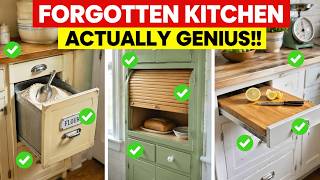 9 Forgotten Kitchen Features That Were Actually Genius