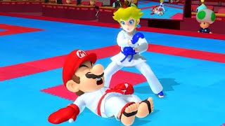Mario & Sonic at the Olympic Games Tokyo 2020 - All Character Takedown Animations (Karate)