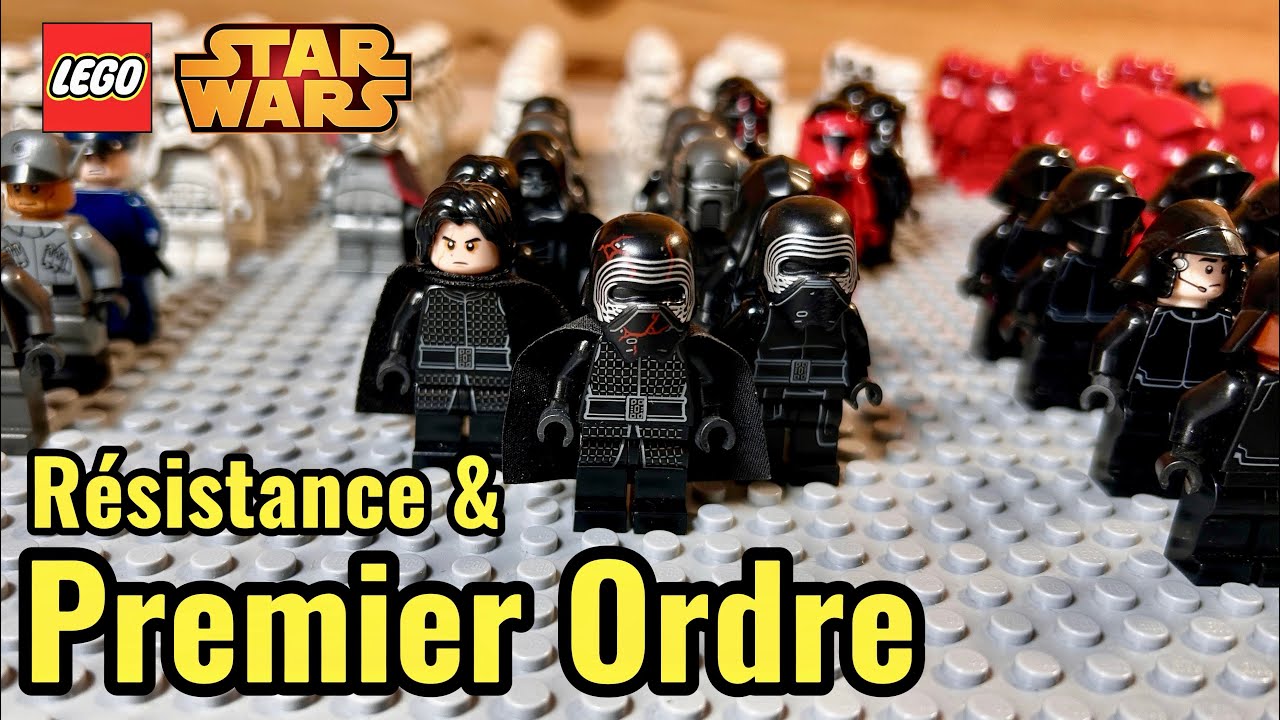 Ma Collection LEGO Star Wars Postlogie : Résistance, Premier Ordre & Figurines Rares !