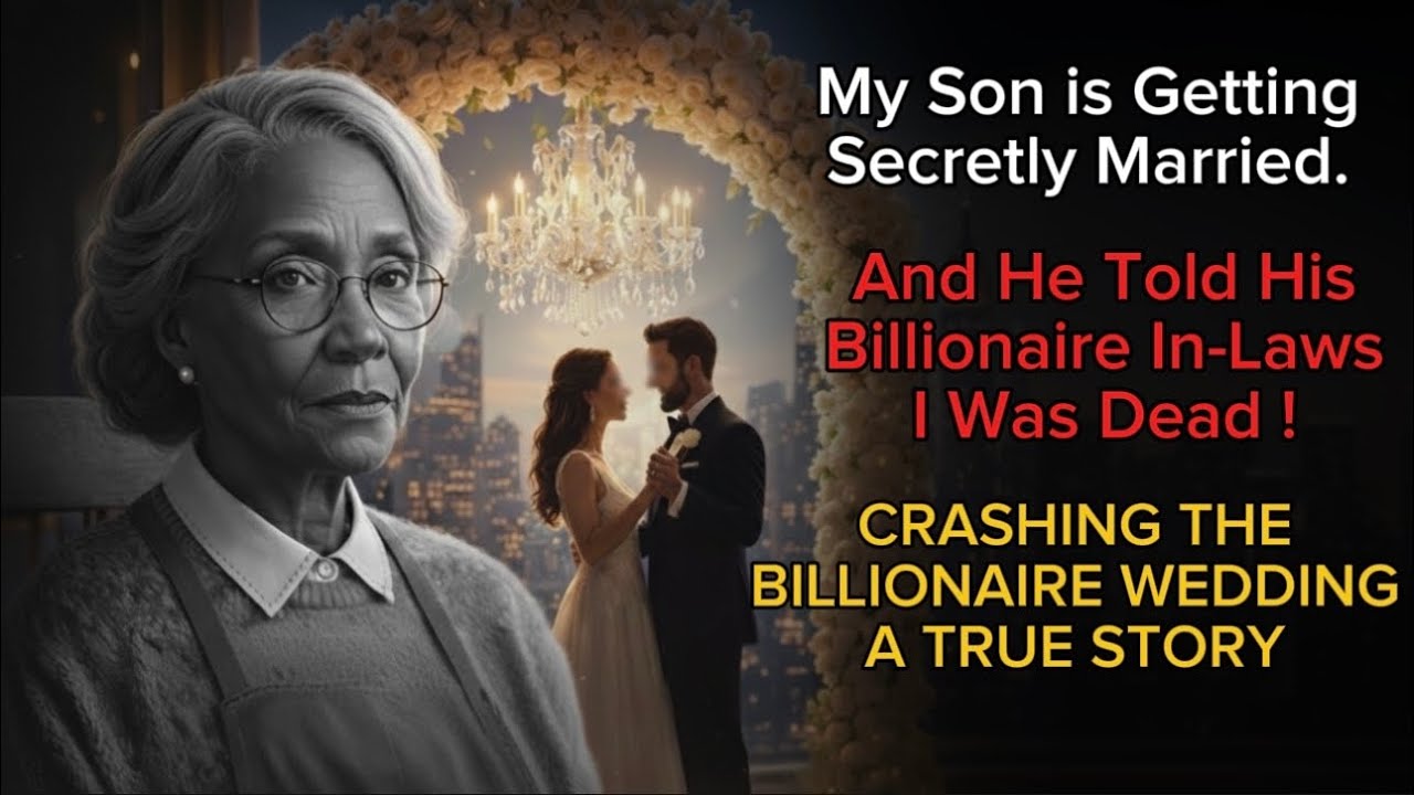 My Son Told His Billionaire In-Laws I Was Dead. So I Crashed His Wedding