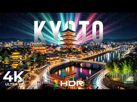 Kyoto 4K 2026🏮 Moonlit Temples, Gion Lanterns & Quiet Streets After Dark