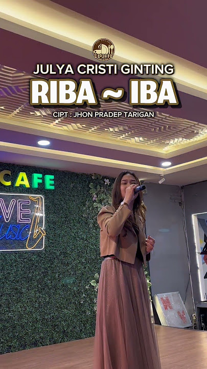 RIBA~IBA || JULYA CRISTI GINTING #lagukaro #cover #orangkaro #live #fyp #shorts