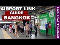 BANGKOK Airport Everything You Need To Know | Airport Link - Taxi - Bus #livelovethailand