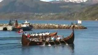 Viking Boat Regatta Norway - Vikingskip Rostemne På Eid 2008