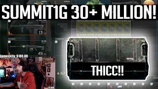 Summit1G 30+ MILLION RUN on Interchange! THICC CASE!! Escape From Tarkov