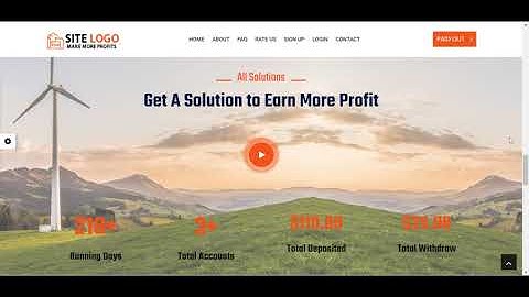 GC UNIQUE HYIP TEMPLATE 285   DESKTOP VIEW