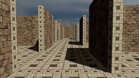 PYGLMaze - Python + OpenGL Example Game