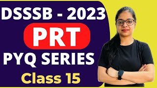 DSSSB PRT Vacancy 2023 | DSSSB PRT Part - B Previous Year Paper | DSSSB PRT Psychology #15 screenshot 4