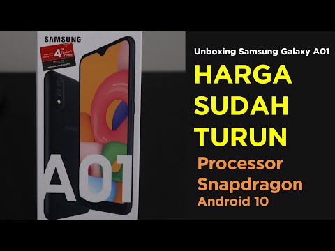 Unboxing Samsung Galaxy A01 - Pake Processor Snapdragon dan Harganya Sudah Turun Jauh