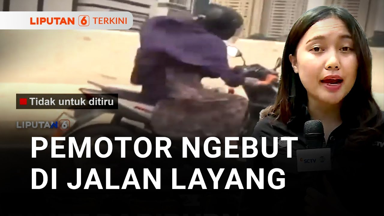 Tidak Untuk Ditiru! Pemotor Kebut di Jalan Layang Casablanca | Liputan 6
