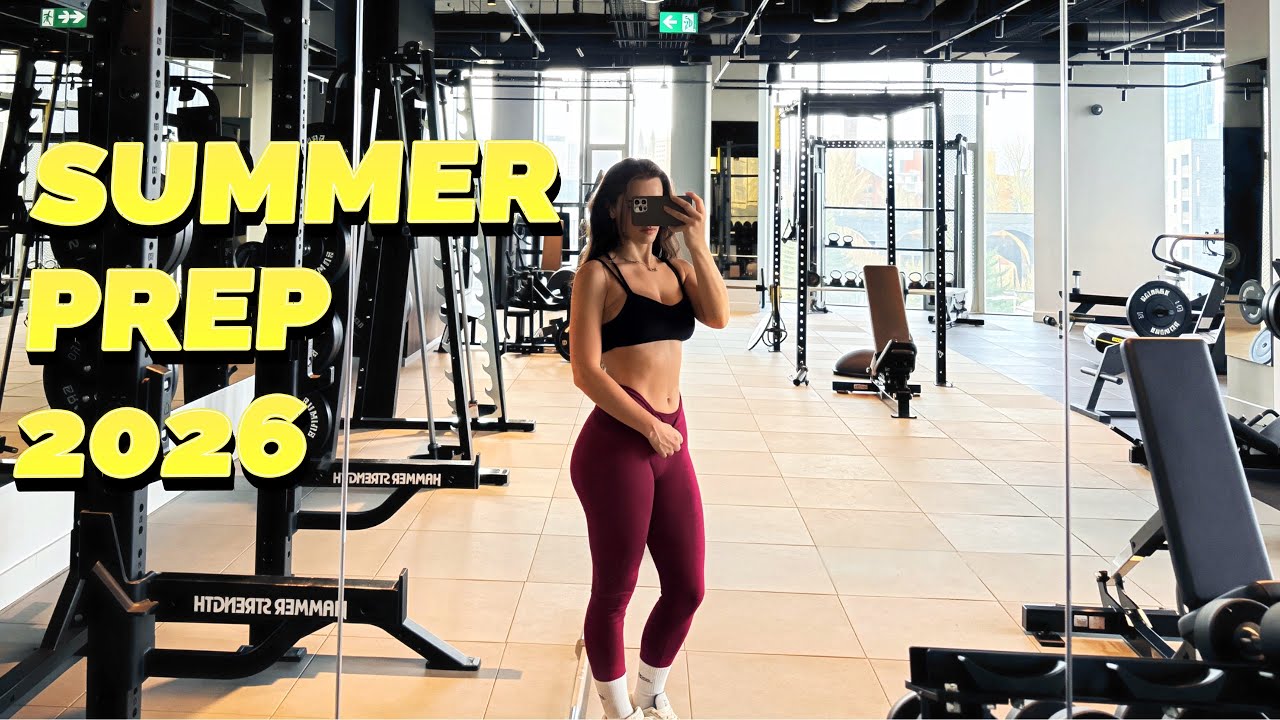 Программа тренировок в спортзале, что я ем в неделю, фигура на лето 2026, часть 1