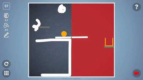 Check out how I solved level 97 in Brain It On! #BrainItOn