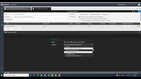 Gluware Data Explorer Example Security Report