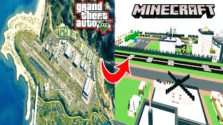 😶‍🌫MADE GTA 5 MILITARY BASE IN MINECRAFT😯 l @doremaxunfiltered screenshot 5
