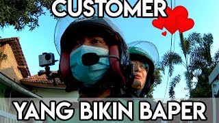 GOJEK VLOG | CUSTOMER YANG BIKIN BAPER ABIZ 100% GOKILL