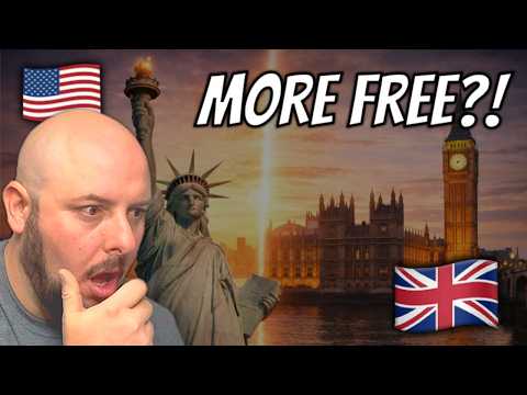 American Reacts to “I Feel More Free in the UK” 🇬🇧
