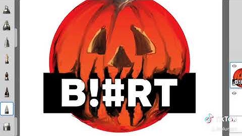 Blurt.blog #Drawlloween Challenge : Pumpkin