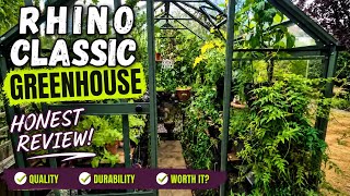 Rhino classic greenhouse 8 x 6 Review!