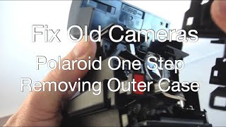 Fix Old Cameras :Polaroid One Step Disassembly of Housing