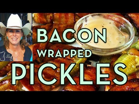 How to Make Bacon Wrapped Pickles ~ Delish!