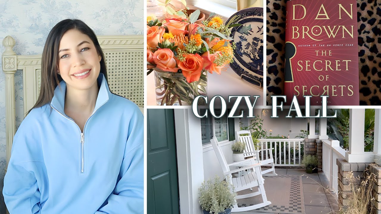 Front Porch Makeover, New Workout Clothes, Fall TBR Updates & Thanksgiving Bouquet 🍂