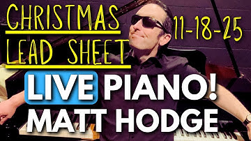 🔴 LIVE Piano Workshop of "Greensleeves" Christmas Lead Sheet! (Beginner To Pro)