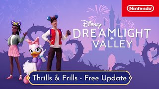 Disney Dreamlight Valley - Thrills & Frills Update Trailer - Nintendo Switch