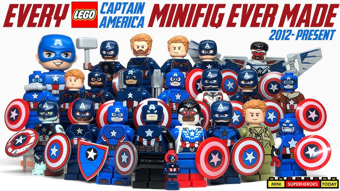 Lego Captain America 76189 Avengers Super Heroes Minifigure