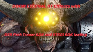 Doom Eternal DXR Path Tracing & RTXGI Code Test - Lazy Editing 1080p 50% Video speed Doom Eternal DXR Path Tracing & RTXGI Code Test - Lazy Editing 1080p 50% Video speed