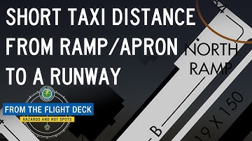 From the Flight Deck – Complex Airfield Geometry#2: Short Taxi Distance From Ramp or Apron To Runway