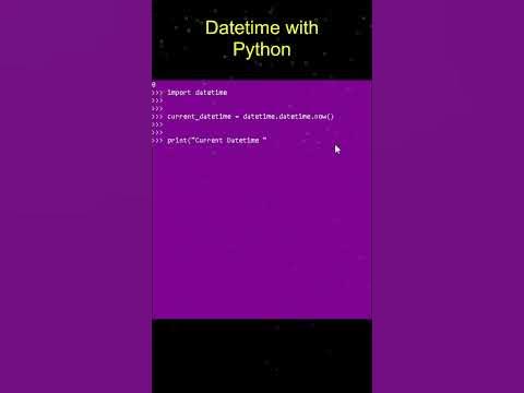 Mastering Dates and Times in Python: Exploring the datetime Module ...