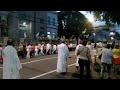 Procissão de Corpus Christi em Manaus pelas ruas do centro históricos