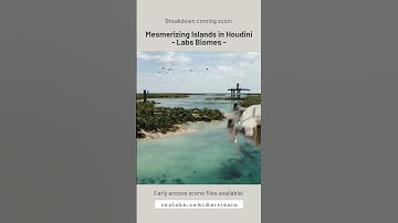 Mesmerizing Islands in Houdini | Labs Biomes