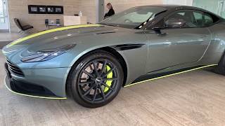 Aston Martin DB11 AMR Finished In Stirling Green