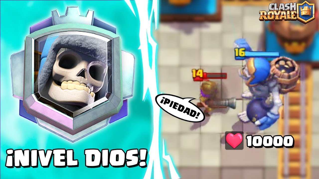 DIOS ESQUELETO GIGANTE NIVEL 16! 💀💣 clash royale (cartas nivel 16) / Temporada 34 (season 34)